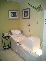 Picture of colon hydrotherapy room